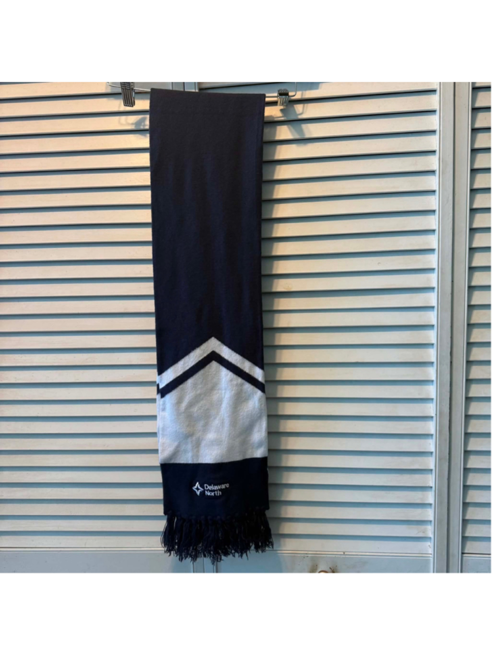 Men's Sport-Tek Delaware North Scarf One Size Navy White